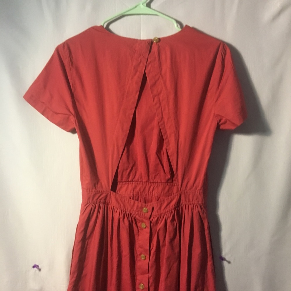Madewell open-back midi dress - Picture 5 of 8